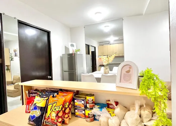 아파트호텔 2 Bedroom Fully-furnished Good For 5-6pax By Gerra At Urban Deca Homes Banilad 만다웨 시