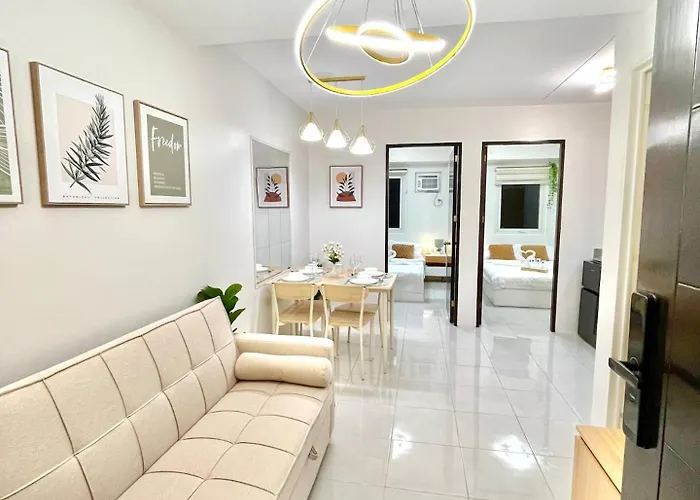 아파트호텔 2 Bedroom Fully-furnished Good For 5-6pax By Gerra At Urban Deca Homes Banilad 만다웨 시
